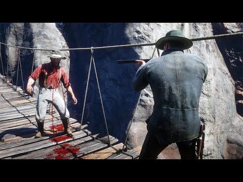 Red Dead Redemption 2 4K 60FPS - Funny & Brutal Moments Vol. 159 (Euphoria Ragdolls)