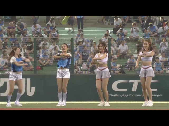 【試合前】bluelegends×Uni-girlsダンスパフォーマンス 2019/8/13 L-B