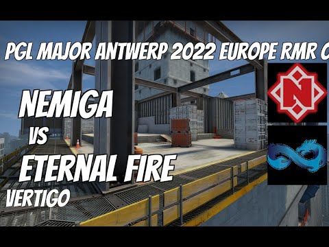 Nemiga vs Eternal Fire Highlights /  at PGL Major Antwerp 2022 Europe RMR Open Qualifier 4