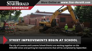 Rock County Star-Herald Newsbreak:  Street Improvements Begin at School
