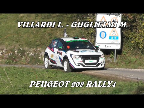 RALLY CITTA' DI SCHIO 2022 | VILLARDI L. - GUGLIELMI M. | PEUGEOT 208 RALLY4