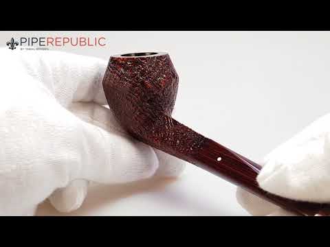 The White Spot Cumberland Pfeifen Bulldog Einzelstück 4104