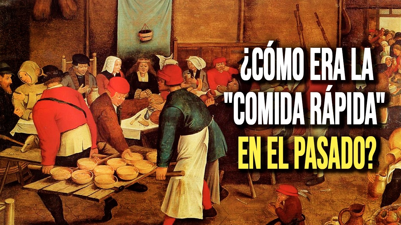 ¿Cómo era la "comida rápida" en el pasado?
