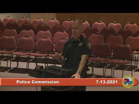 Police Commission 7.13.2021