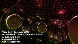 They don’t care about us by David Garrett