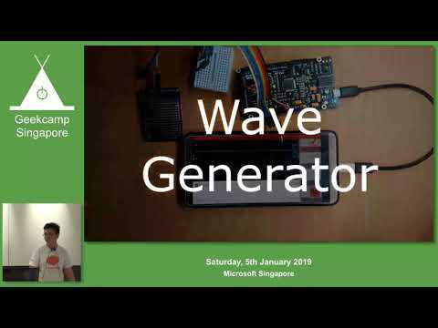 Pocket Science Lab - An Open Source Hardware for Electronics Teaching & Learning - GeekCampSG 2019