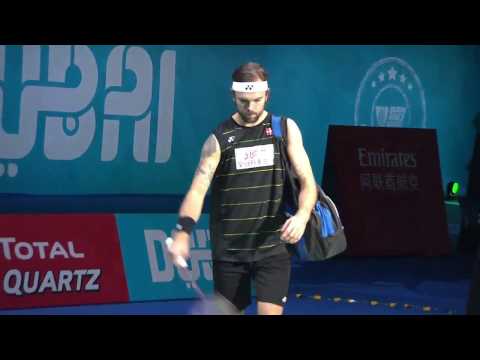 Dubai World Superseries Finals 2016 | Badminton Day 1 M3-MS | Jan O Jorgensen vs Hu Yun