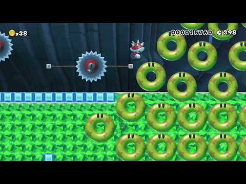 オバケじゃないよ　ムーミンだよ　easy course by ARALE - SUPER MARIO MAKER - NO COMMENTARY 1bi
