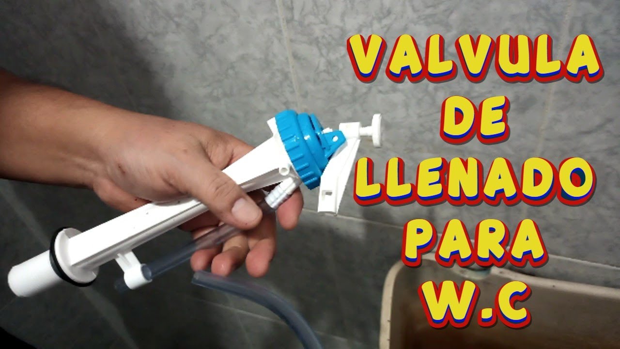 Como Cambiar la VAVULA DE LLENADO del W.C Tanque bajo, Mas fácil de lo que te imaginas.