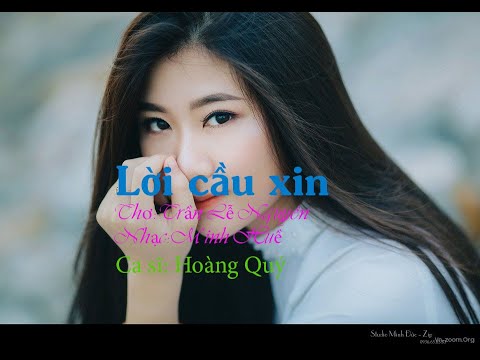 Lời cầu xin - Hoàng Quý