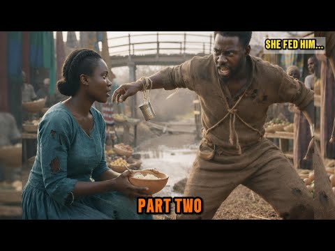 Prt 2: The Orphan Girl Fed a Madman Every Day… Unaware He Was the King’s Son in Disguise
