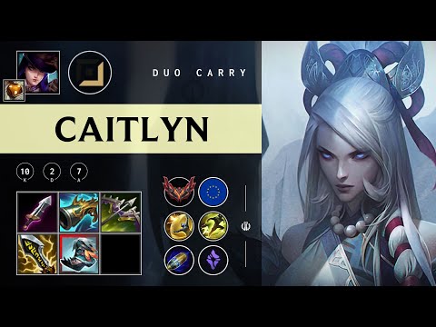 Caitlyn ADC vs Sivir - EUW Grandmaster Patch 25.24