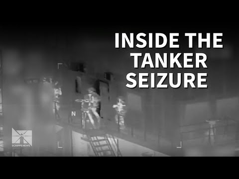 RAW VIDEO: U.S. military seizes sanctioned oil tankers
