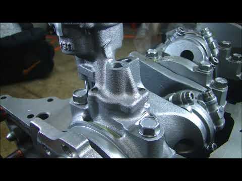 Engine Building Part 4 - Installing the Oil Pump and Setting the Pickup Depth Small Block Chevy 350