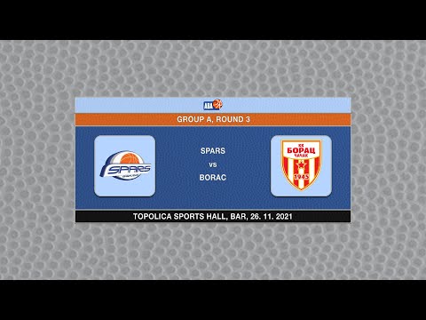 U19 ABA League Ch. 2021/22, Round 3 match: Spars - Borac (26.11.2021)