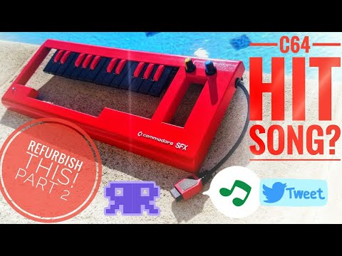 2/6: Commodore Music Maker Refurb - Recording An Original Hit Song