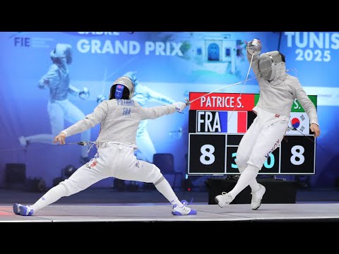 Men's Final | Sébastien Patrice vs. Sangwon Park | 24/25 Tunis Sabre GP