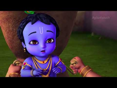 Damodarastakam with English Lyrics & Meaning | Namamisvaram ISKCON Songs | Gita4youth