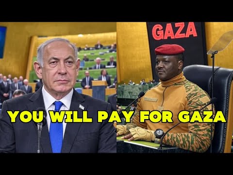 The Room Went Silent When Traoré Said: “You Will Pay for Gaza.”