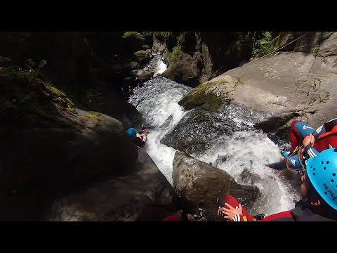 Canyoning in Auerklamm Ötztal