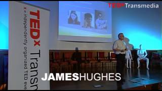 Radical mindfulness: James Hughes at TEDxTransmedia 2013