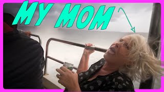 My mom on comes to Taiwan!