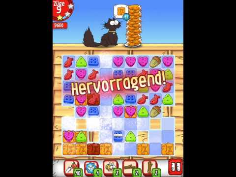 Simons Cat - Crunch Time - Level 205 - No Boosters (by match3news.com)