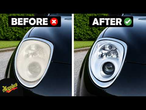 How to fix foggy headlights with Meguiar's Headlight Restoration Kit!