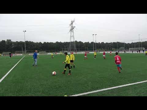 Tweede helft DOVO JO11-3 - CJVV JO11-3