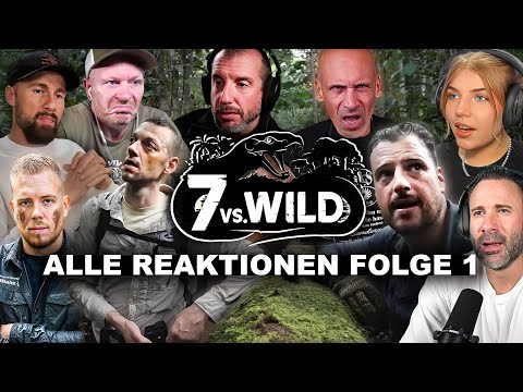 ANSAGEN! 😱 Alle 7 vs. Wild Reaktionen & Statements zur Folge 1 zusammengefasst