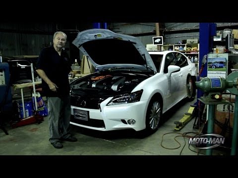2013 Lexus GS450h Hybrid On the Rack with Mean Gene