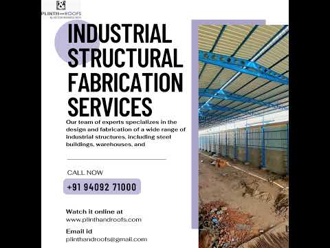 Conventional Steel Building Structure, For Factory