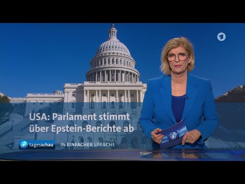 tagesschau in Einfacher Sprache 19:00 Uhr, 19.11.2025