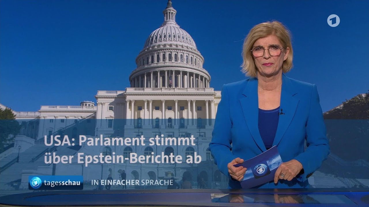 tagesschau in Einfacher Sprache 19:00 Uhr, 19.11.2025