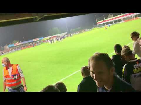 2e Afdeling VV A; KSC Dikkelvenne - KSC Lokeren-Temse: 1 - 2! ⚪️🌕⚫️❤️