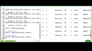 Kapcsolódó táblák összekapcsolása JOIN-nal | Bevezetés az SQL-be | Programozás | Khan Academy magyar