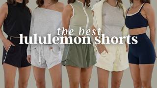 my top 8 favorite lululemon shorts for summer | active & everyday