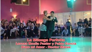 Pablo Garcia y Lorena Noelia Pastor alla milonga Perfetta.
