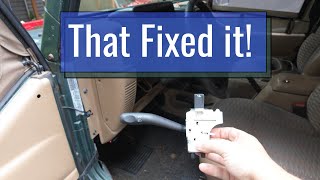 ✅ '99 Jeep TJ Turn Signals FIXED! Replacing the Multifunction Switch