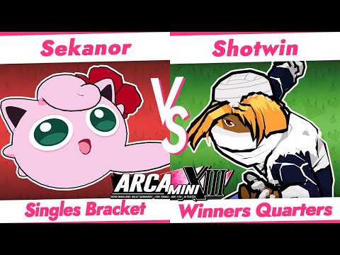 ARCAMINI X3 - SINGLES WQ - Sekanor VS Shotwin