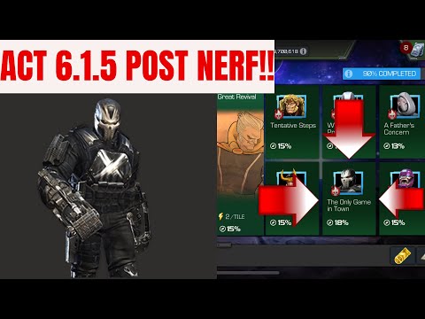 HOW TO BEAT ACT 6.1.5 POST NERF | MCOC