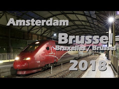 Thalys Amsterdam Brüssel Bruxelles Brussel 2018