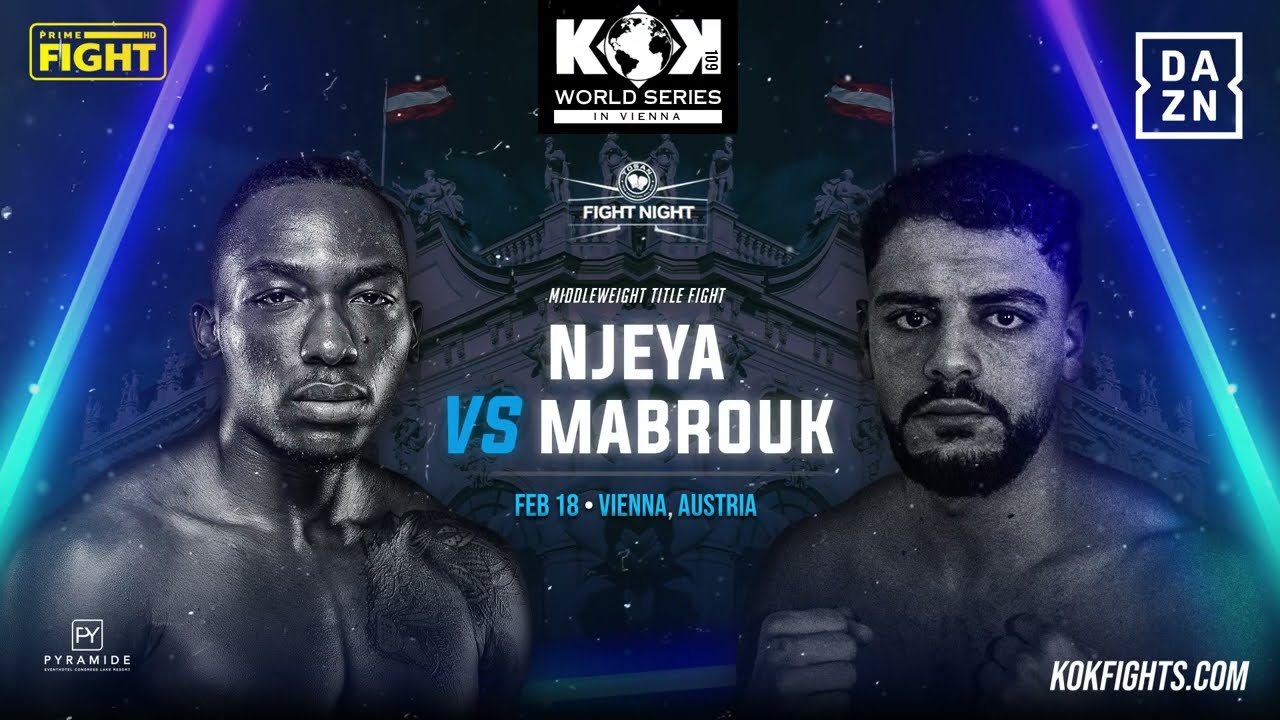 KOK'109 VIENNA, AUSTRIA 18 02 2023 NJEYA vs MABROUK