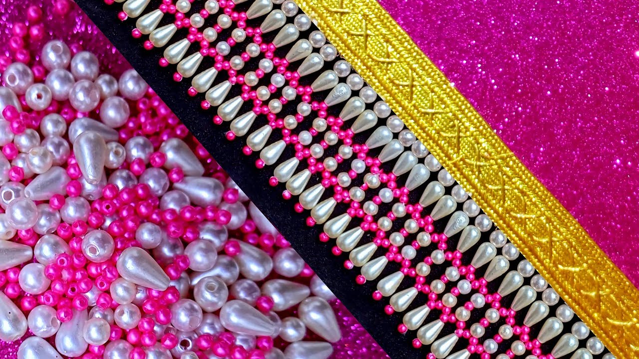 Sew this beautiful wine embroidery with four material pens#DIY💖⚘️💖