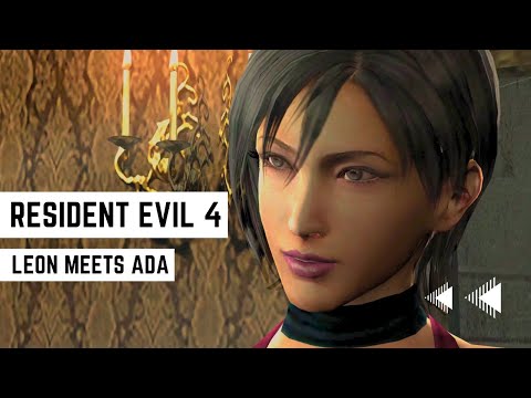 Leon Meets Ada 4K | Resident Evil 4 (2005)