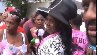 Divine Ladies 2014 second line featuring TBC Brass Band playing 'Don't F^%$k With Me'