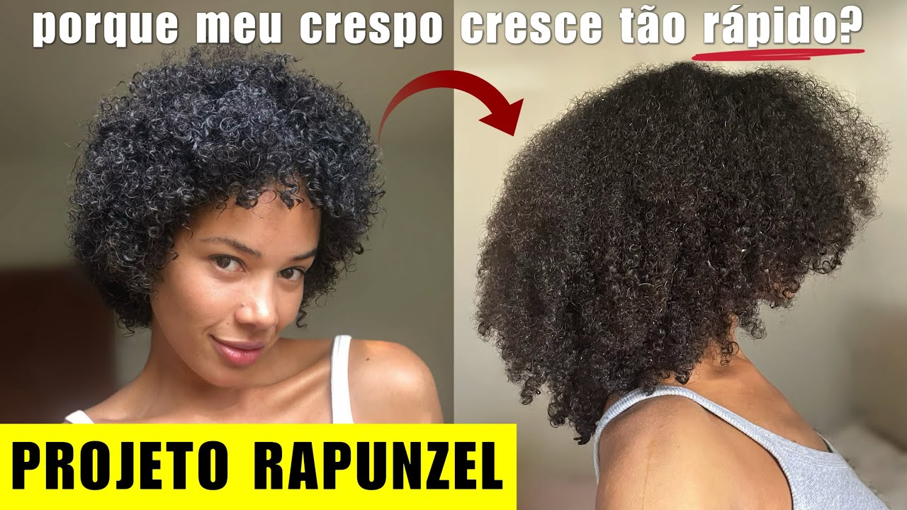 ⚠️Como TURBINAR o crescimento de cabelo cacheado e/ou crespo | SEM "BALELAS"