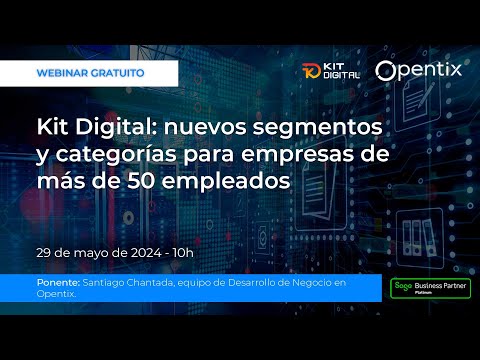 Kit Digital: nuevos segmentos y categor�as para empresas de m�s de 50 empleados