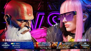 SF6 Dhalsim ▰ Street Fighter 6 ▰ Platinum Level Gameplay 4K 60fps ▰ Ranked Matches!