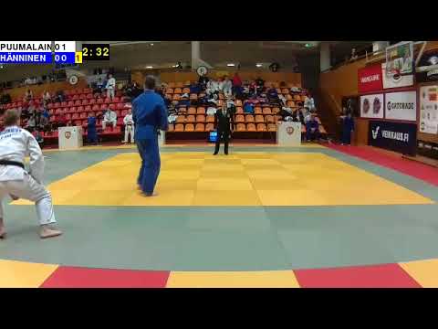 Judon SM 2018: M-100: PUUMALAINEN - HÄNNINEN